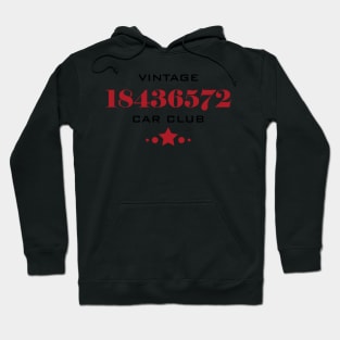 Vintage 18436572 Car Club Hoodie